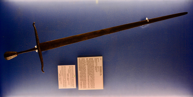 Lisbon 2018 – Museu Militar de Lisboa – Sword attributed to D. João I