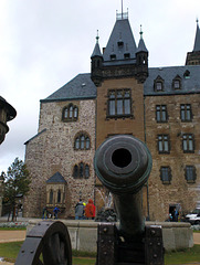 Achtung, Kanone! Schloss Wernigerode