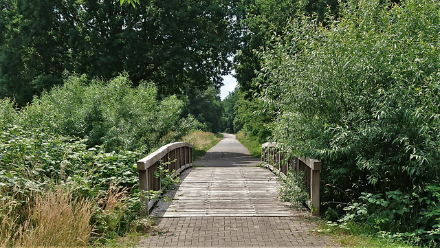 Brücke zum Friedhof Finkenriek