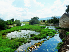 Cetina river starts flowing