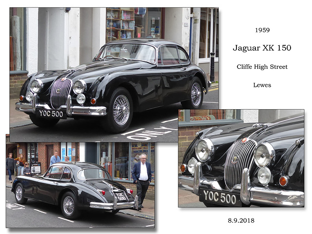 1959 Jaguar XK150 - Lewes - 8.9.2018