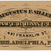 Augustus F. Siller, Paper Hanger, Philadelphia, Pa.