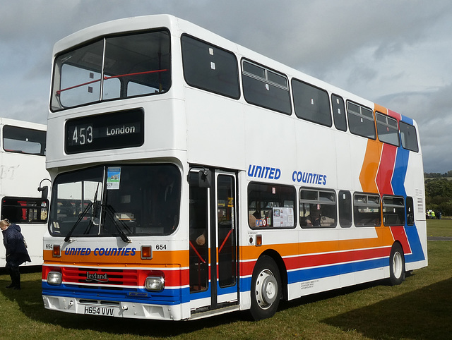 Preserved former United Counties 654 (H654 VVV) at Showbus - 29 Sep 2019 (P1040613)