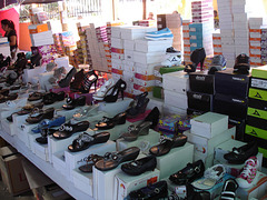 Zapatos en el  mercado !