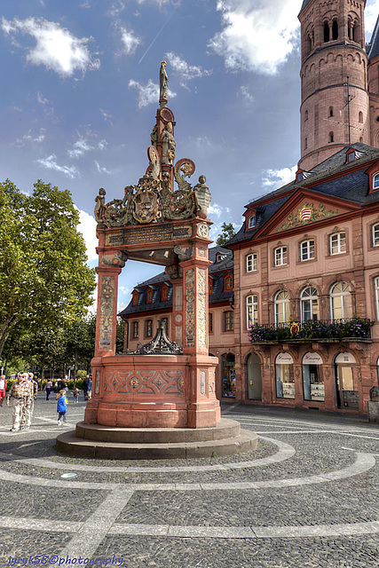 Marktbrunnen in Mainz