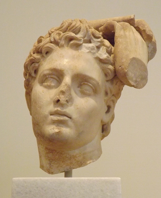 Head of a Youth from Athens in the National Archaeological Museum of Athens, May 2014