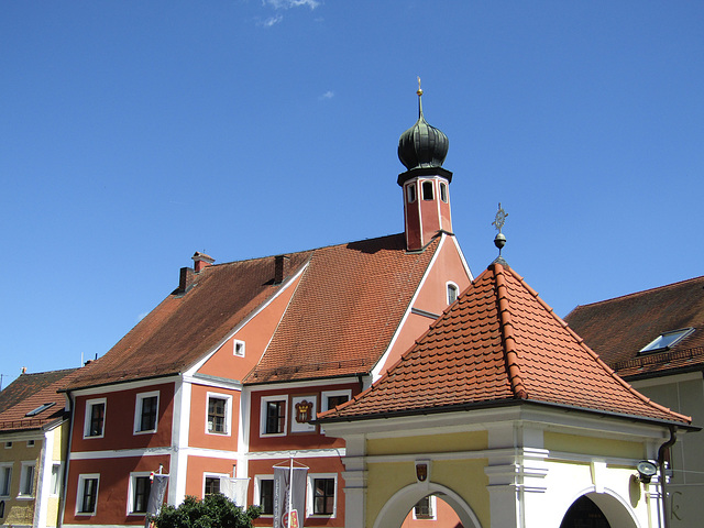 Blick zum Alten Rathaus - Kallmünz