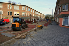 New pavement in the Stuyvesantstraat