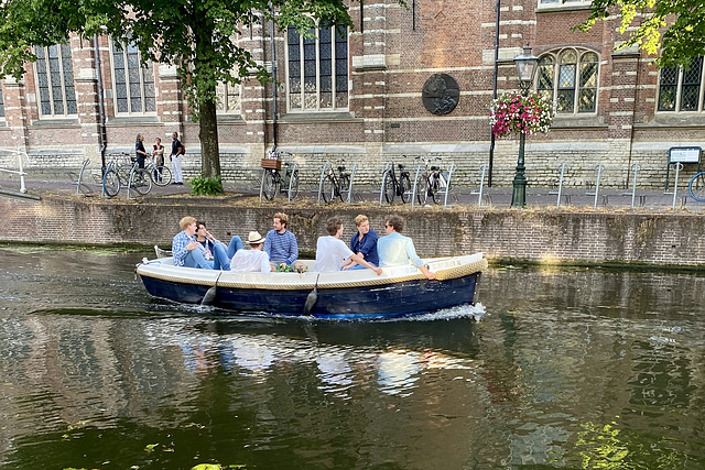 Seven in a boat
