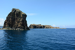 Azores, The Islets in the Strait Between Island of Pico and Island of Faial
