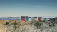 Findhorn beach huts