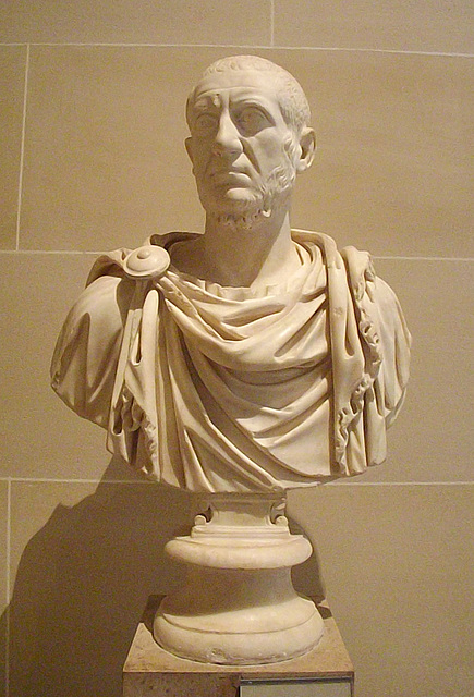 Emperor Tacitus in the Louvre, June 2014