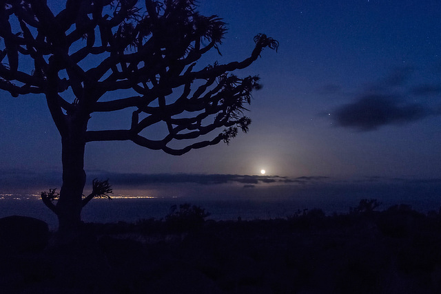 Full Moon over Canary Islands