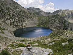 The upper lake of Lausfer