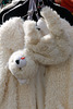 Manteau d'ourse polaire et son petit