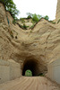 Bulgaria, Sandstone Tunnel Lyubovishte - Rozhen taken from the Lyubovishte Side