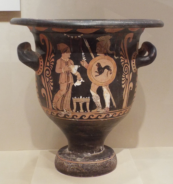 Bell Krater Attributed to the Phyton Painter or the Boston Orestes Painter in the Virginia Museum of Fine Arts, June 2018