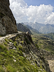 From Tesina Pass to Saboulè Pass
