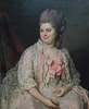 Detail of Madame de Saint-Morys by Duplessis in the Metropolitan Museum of Art, January 2022
