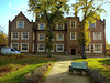 Eastbury Manor House on a Late Autumn Afternoon