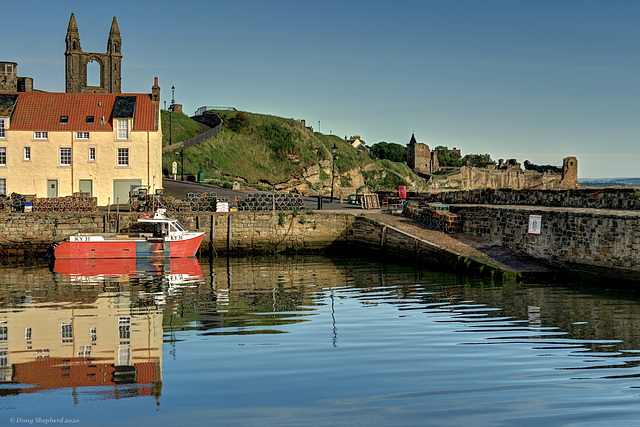 St. Andrews Harbour, Cathedral and Castle Ruins
