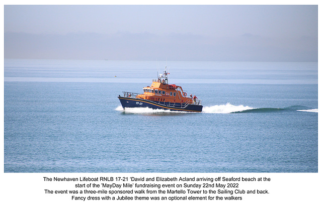 Newhaven Lifeboat Mayday mile 22 5 2022