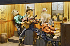 "The Ole Barn Dance ... Music by the 'Mountin' Boys" – Musée Méchanique, Pier 45, Fisherman’s Warf, San Francisco, California