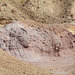 Israel, The Mountains of Eilat, Pink Chalk on the Wall of the Red Canyon