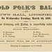 Old Folk's Ball, Litchfield, New Hampshire, March 3, 1869