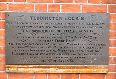 London Teddington Lock history (#0406)