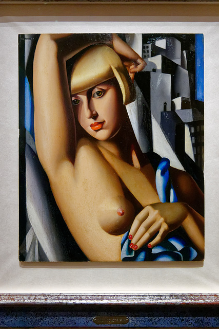 "Suzy Solidor" (Tamara de Lempicka - 1927)