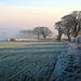 Frosty Sunrise, Vale of Pickering, North Yorkshire