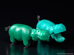 Spielzeug-Hippo Schnapp, beweglich, Kunststoff