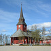 Norway, Wooden Church in Kautokeino