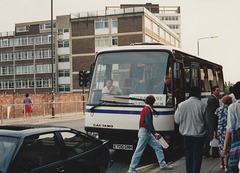 Scancoaches E700 GNH at Wembley Park Underground Station – 24 June 1992 (166-08)