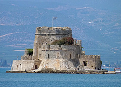 Bourtzi Castle from the Napflion Waterfront, June 2014