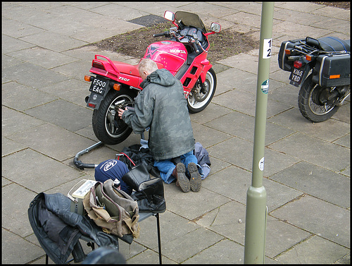 Mount Place motor bike repairs