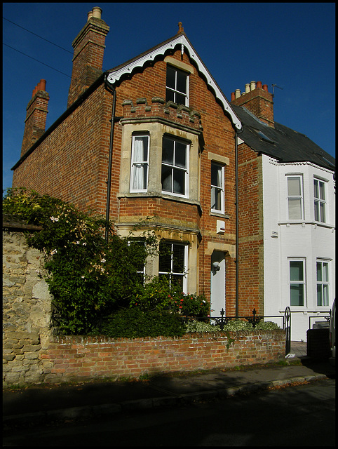 red brick house in Iffley