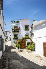 Zuheros, un pueblo de  Córdoba.