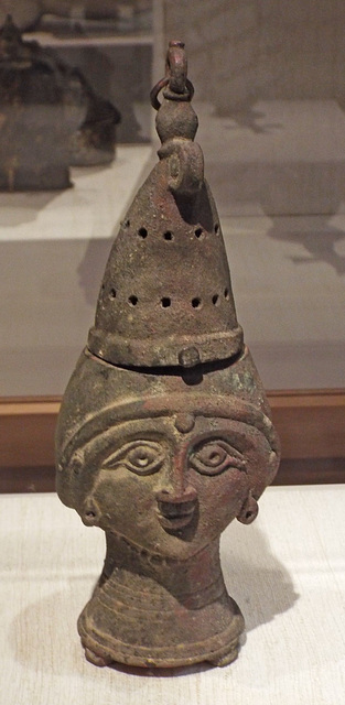 Censer in the Form of a Female Head in the Princeton University Art Museum, April 2017