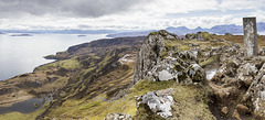 Dùn Caan summit: southern panorama