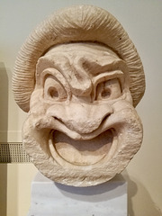 Athens 2020 – National Archæological Museum – Theatre mask