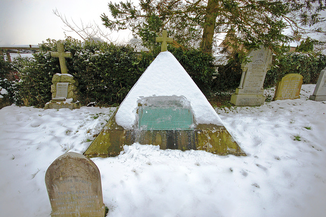Tomb at St John's Church, Sharow, North Yorkshire