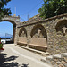 The Island of Tilos, The Entrance to the Monastery of Aghios Panteleimonas