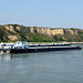 'Henri' Passing Sandstone Cliffs on the Danube