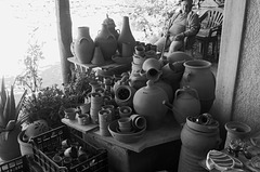 Pottery for sale on Naxos Island