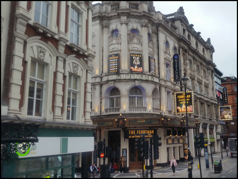 passing the Gielgud Theatre