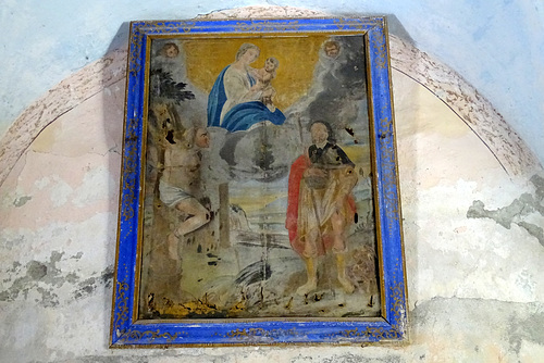 Piemonte Marmora Borgata San Sebastiano cappella