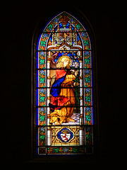 Murcia- Santa Maria Cathedral- Stained Glass Window