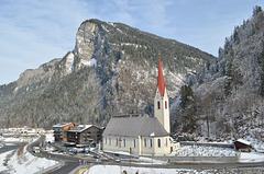 Vorarlberg, Pfarrkirche St. Leonhard in Au Town